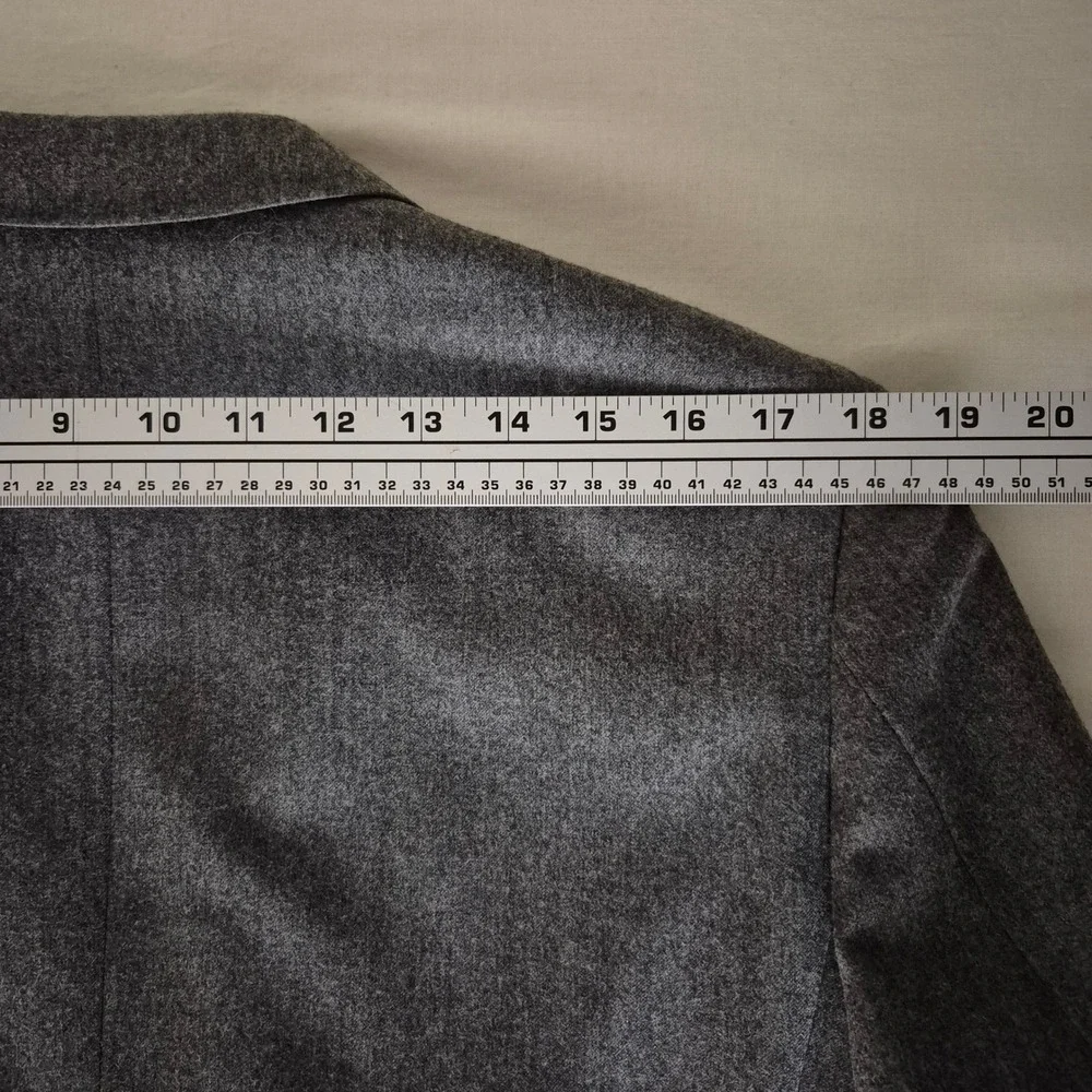 J.Crew Ludlow Jacket Mens 38S Gray Italian Wool Vitale Barberis Canonico Blazer